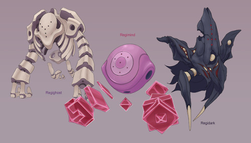 fakemon:vincenzonova:I finally completed my set of Regi...