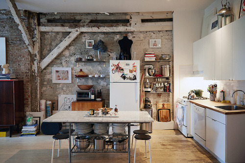 gravityhome:New York loft apartment | photos byVincent...