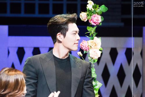 151009 Kim Woo Bin at Park Kyung Lim Talk concertcr:...