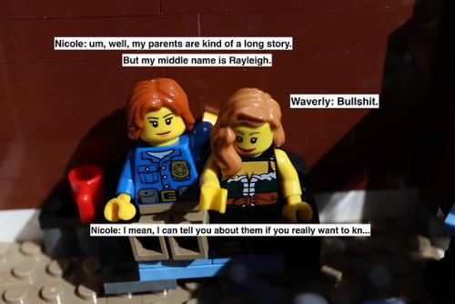 lego-femslash:I would have loved to have seen Waverly’s face...