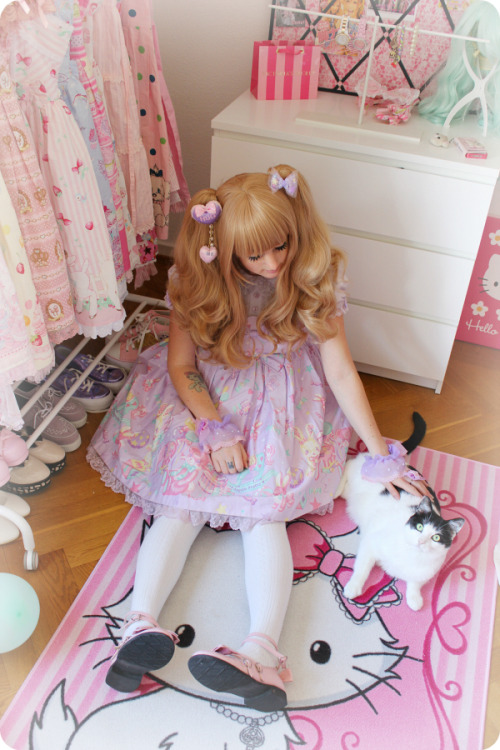 レディースAngelic pretty toy doll box サロペット サックス - www