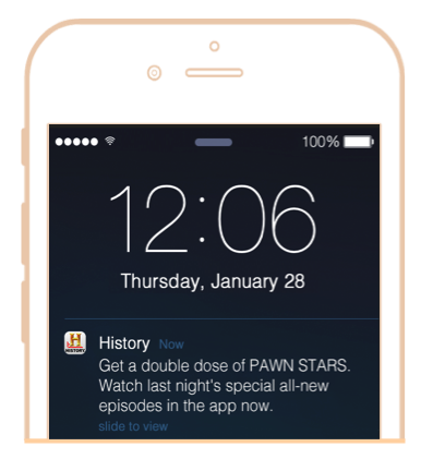 Media-App-Example-of-Push-Message