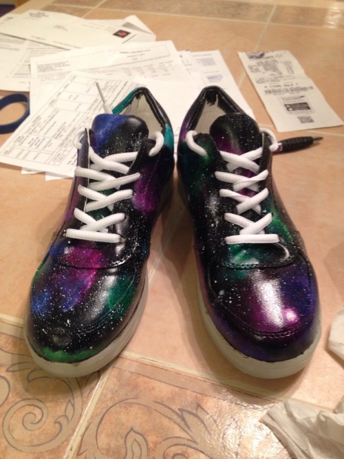 sammichfixins:Hey, everybody! I’ve started making space shoes!...