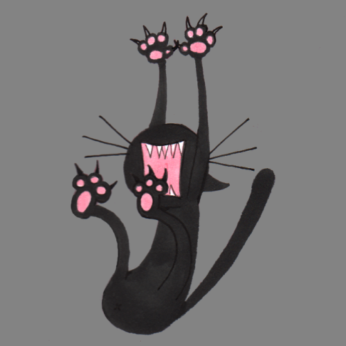 three-legged-cow:some black cats