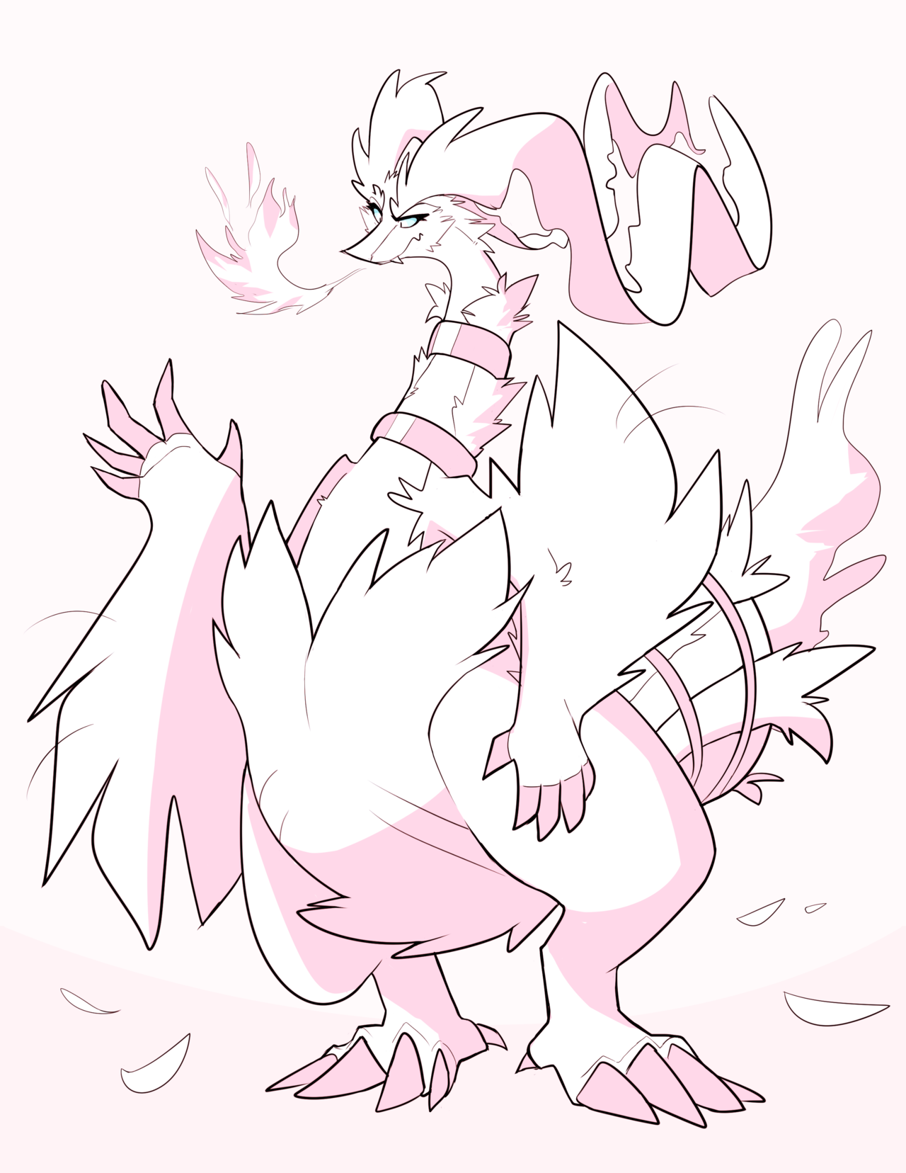 E Ip Reshiram Is A Fantastic Giant Chicken Dog