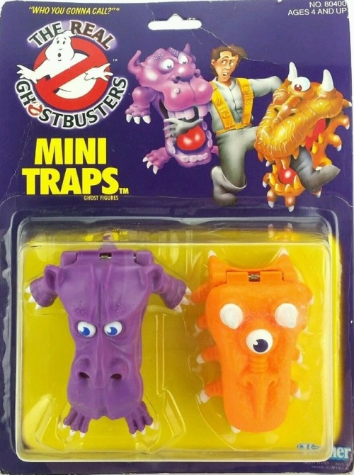 1980sactionfigures:Mini Traps - Real Ghostbusters (Kenner)i had...