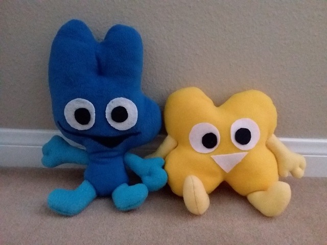 bfb four and x plush