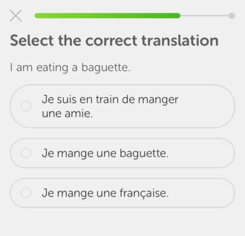 johnnyjoestarrelatable:french duolingo is heavy on the...