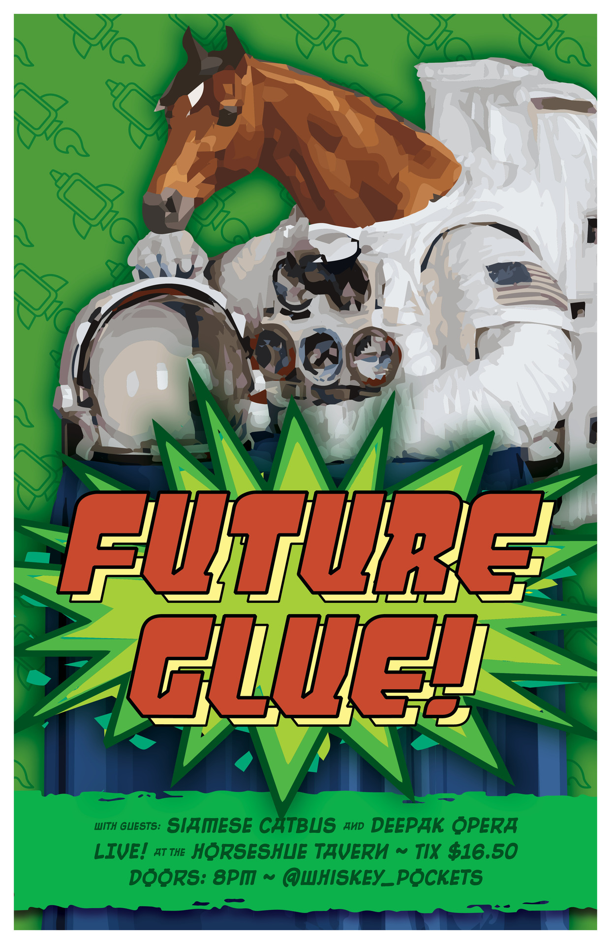 Illustrationdesign Fake Band Friday 5 Future Glue - 