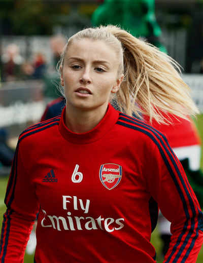 Leah Williamson during the Continental Cup match vs. Charlton Athletic Women