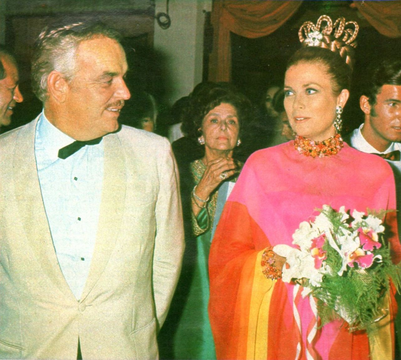 Princess Grace and Prince Rainier III of Monaco.... - Grace & Family