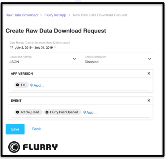 Flurry Blog Introducing Data Download