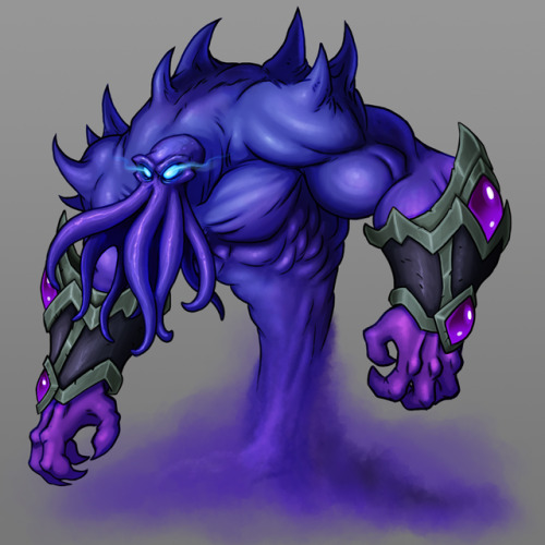 Couple of Voidwalker designs from World of Warcraft I finished...