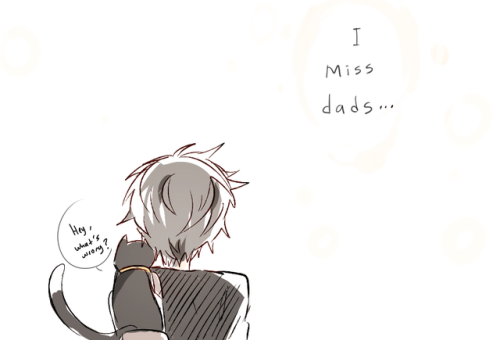 relxion-kunp:Ren: I miss dads… Request by @omgggstuff 