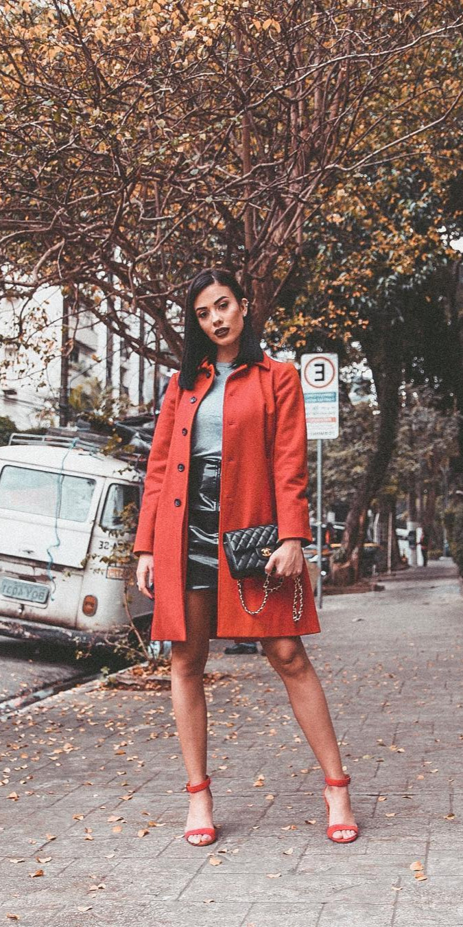 10+ Street Style Looks to Inspire You Now - #Style, #Pretty, #Outfitoftheday, #Picture, #Pic Fall is finally here, Brazil! O outono finalmente chegou, Brasil! , lookdathalita 