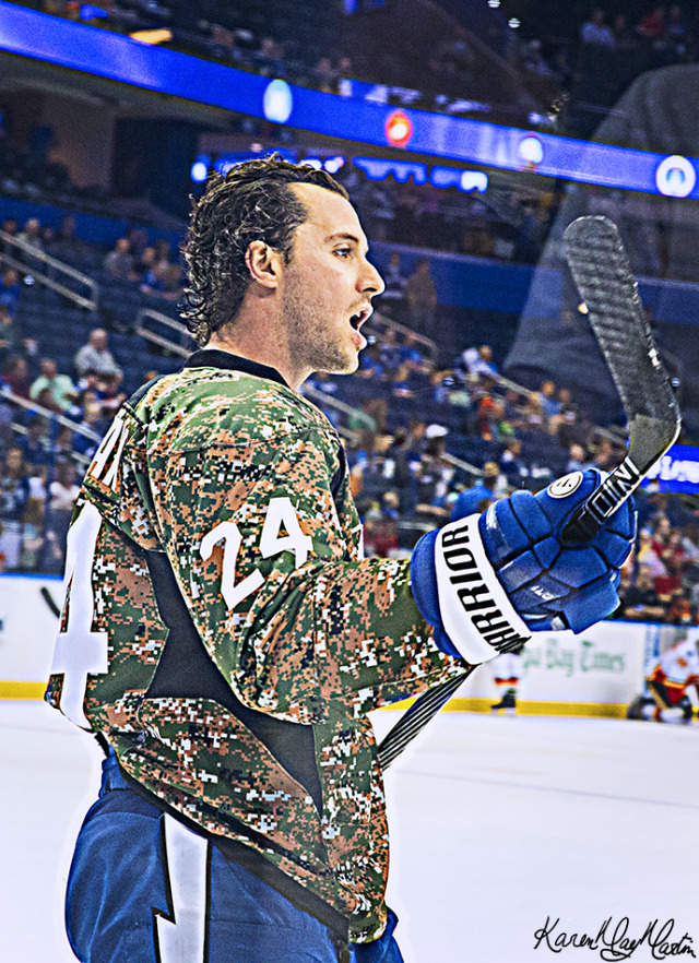 Ryan Callahan Military Appreciation Night