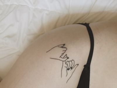 upper thigh tattoos tumblr