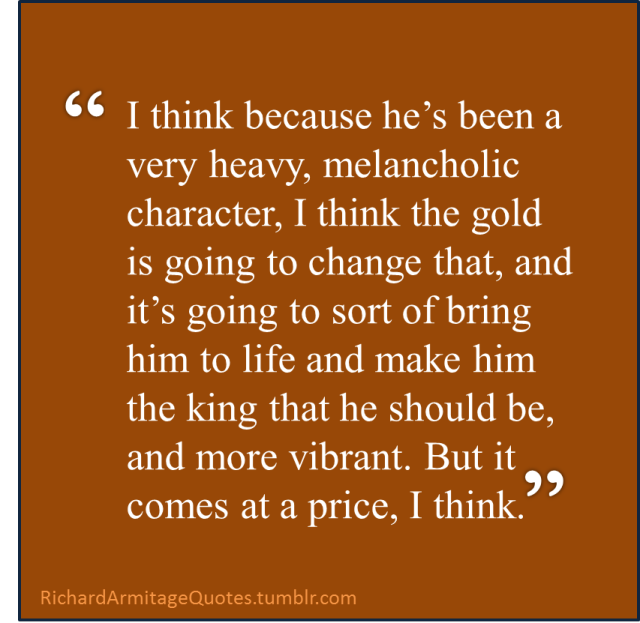 Richard Armitage Quotes