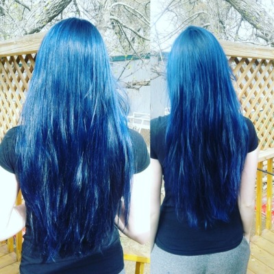 New Blue Dye Tumblr