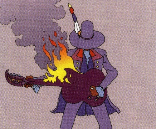 thatofficial70show: Jimi Hendrix by Jean Giraud, AKA Moebius....