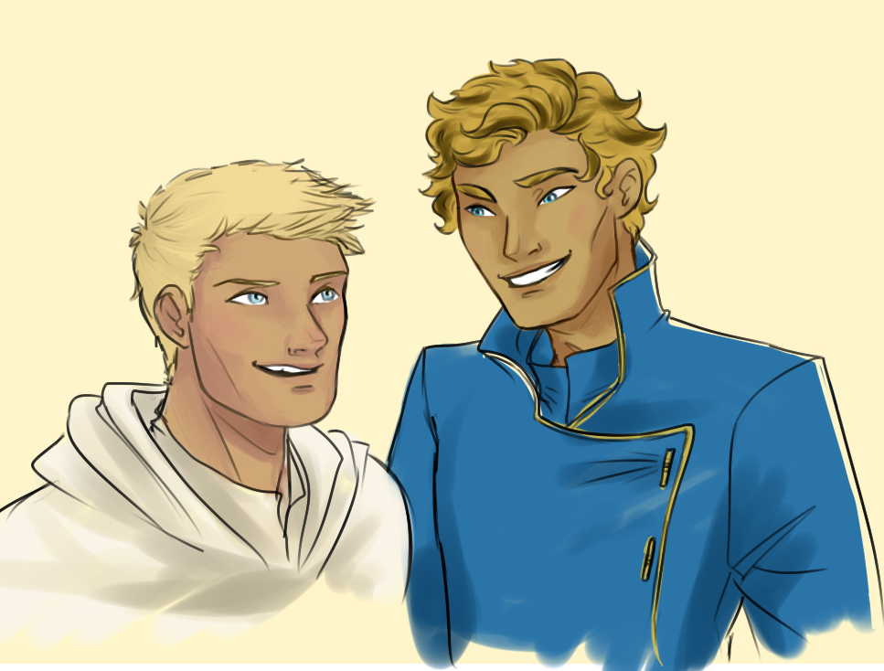 Blond Haired Blue Eyed Tanned Boys Of The Cosmere