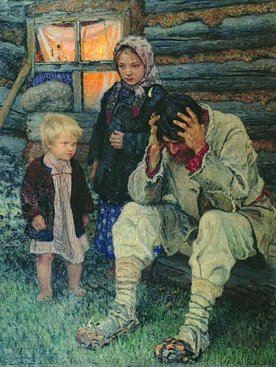 Misery, 1919, Nikolay Bogdanov-Belsky