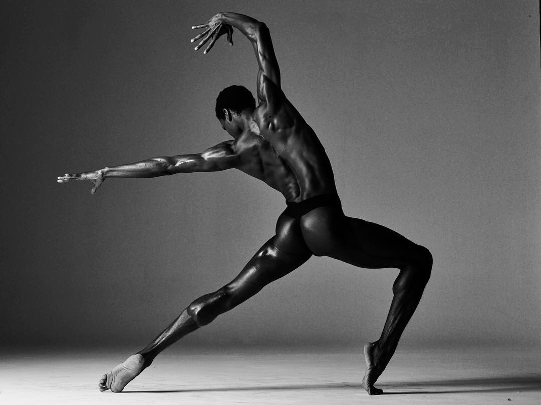 Calvin Royal III dancer with American Ballet Theatre photographed by Nisian...