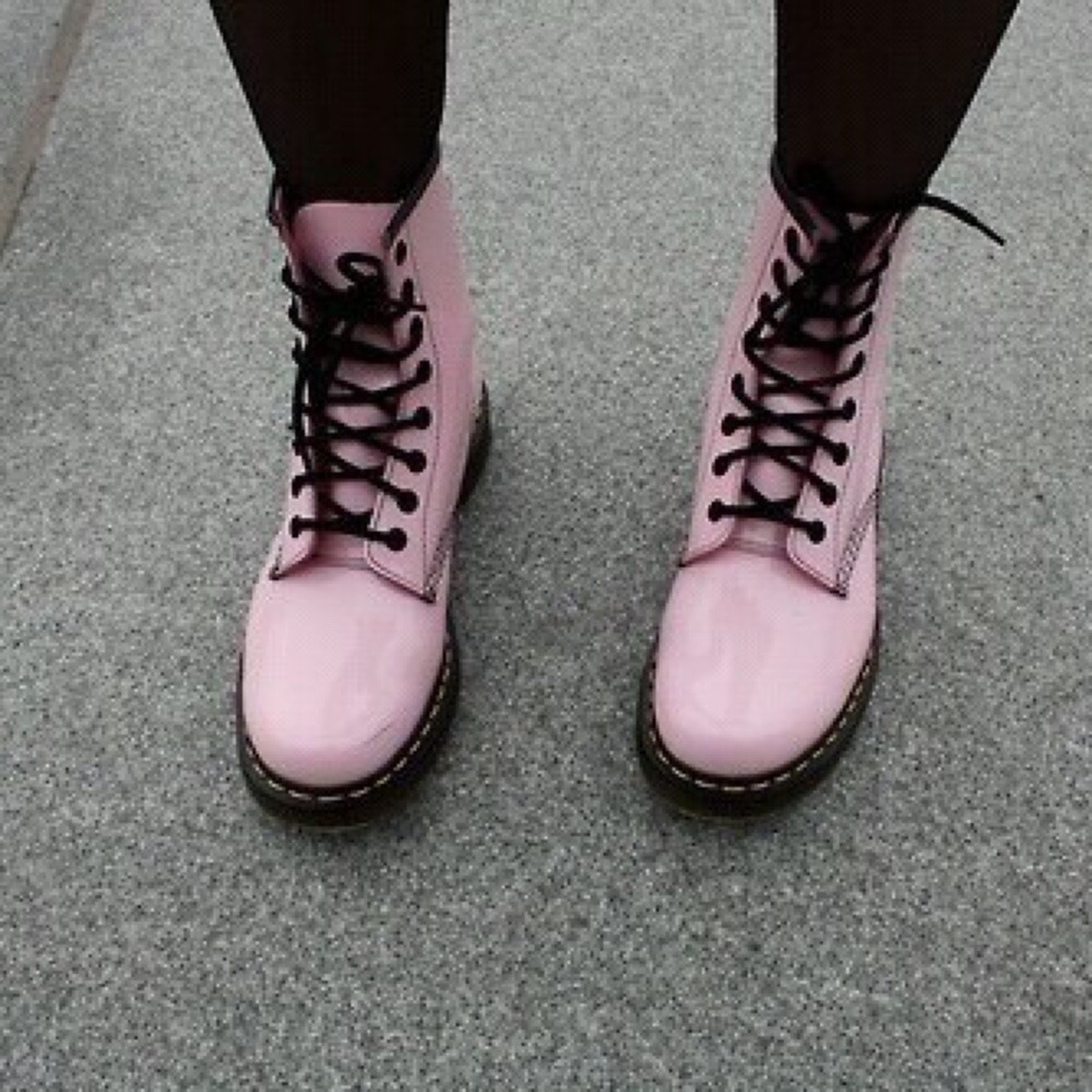 pink doc martens baby