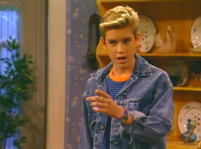 Zack Morris, 80sloove: Zack Morris in Good Morning Miss Bliss...