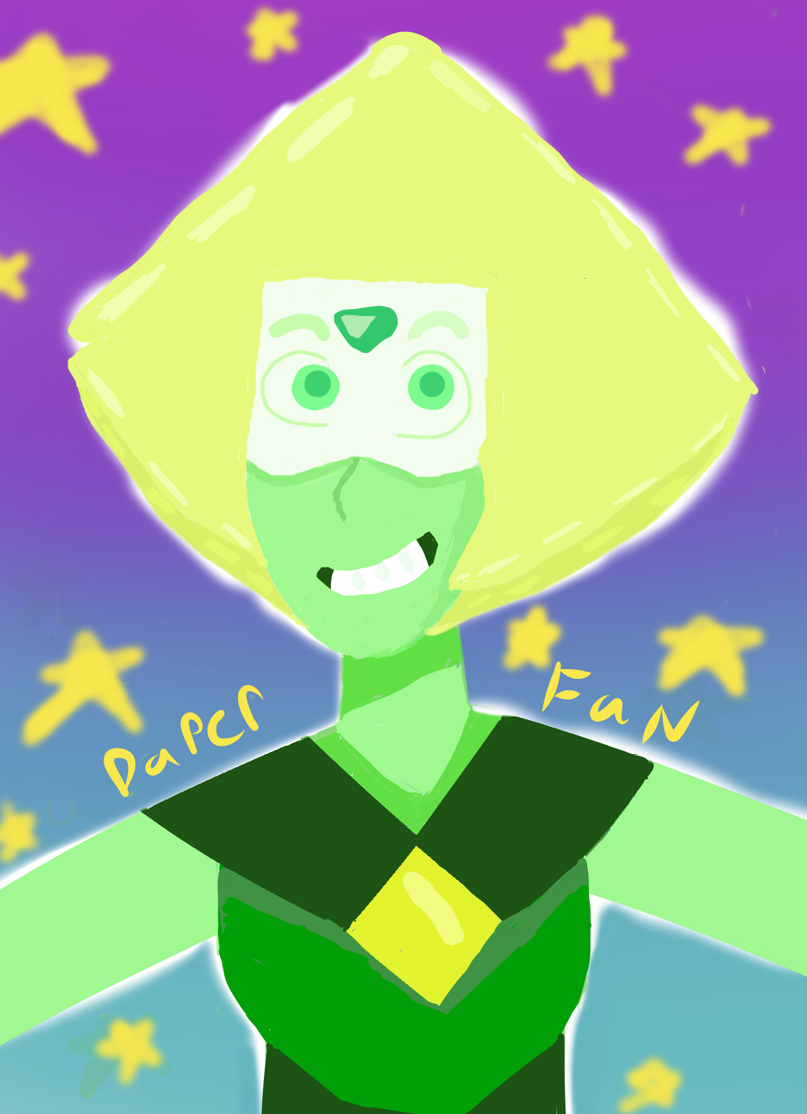 I PRESENT TO YOU THE GRATE AND LOVABLE PERIDOT!!!!!