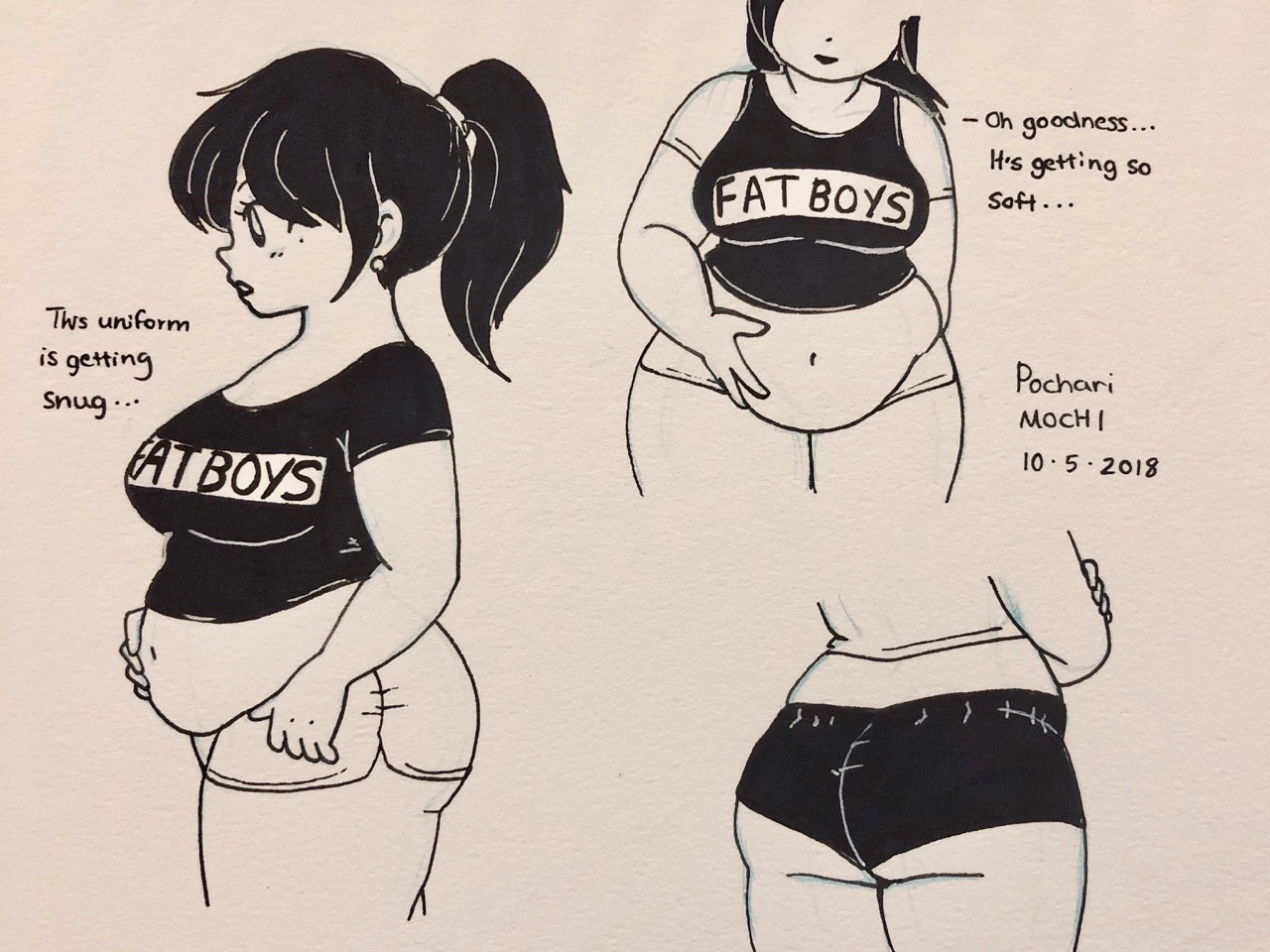 Inktober <b>fat</b> Tumblr.