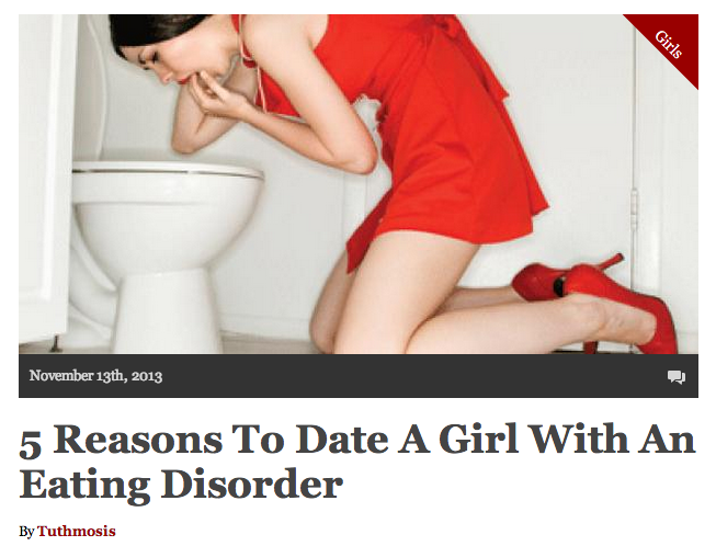itsvondell:
“corgay:
“ thighclapp:
“ afternoonsnoozebutton:
“ (TW: eating disorders, anti-gay slurs, cissexism, misogyny, all sorts of douchebaggery)
This is my new least favorite website. From their “About Me”
“ “Return Of Kings is a blog for...