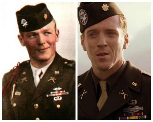 egliserose x, band of brothers. real vs cast. part one.