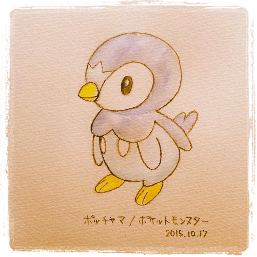 イラスト ポッチャマ ポケットモンスター Pocketmonster Pokemon