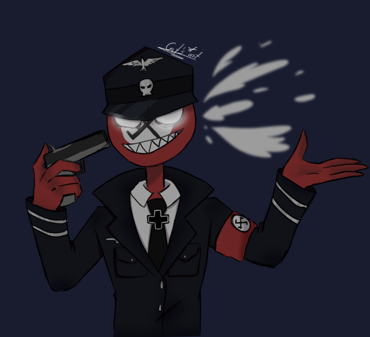 Картинки россии мафии countryhumans