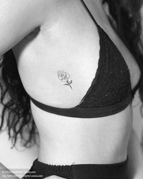 Inspirational flower side boob tattoo  Tattoo Designs for Women