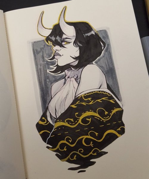 halfdeadsketches:Some of my Inktobers so farI’m gonna mostly...