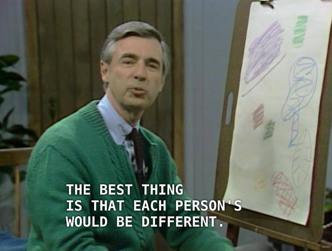 Austin Kleon — Mr. Rogers talks about drawing These images ...