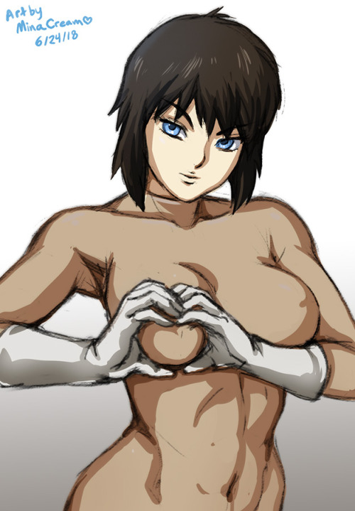 minacream:Heart Shaped Boob - Motoko (Ghost in the...