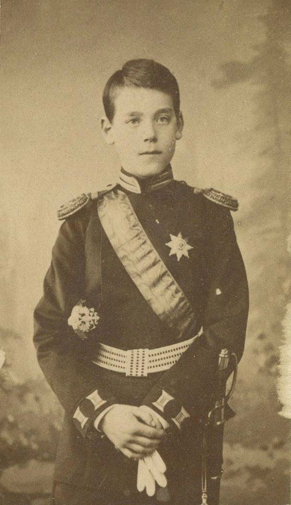 ROMANOV DYNASTY — A young Grand Duke Mikhail Alexandrovich Romanov...