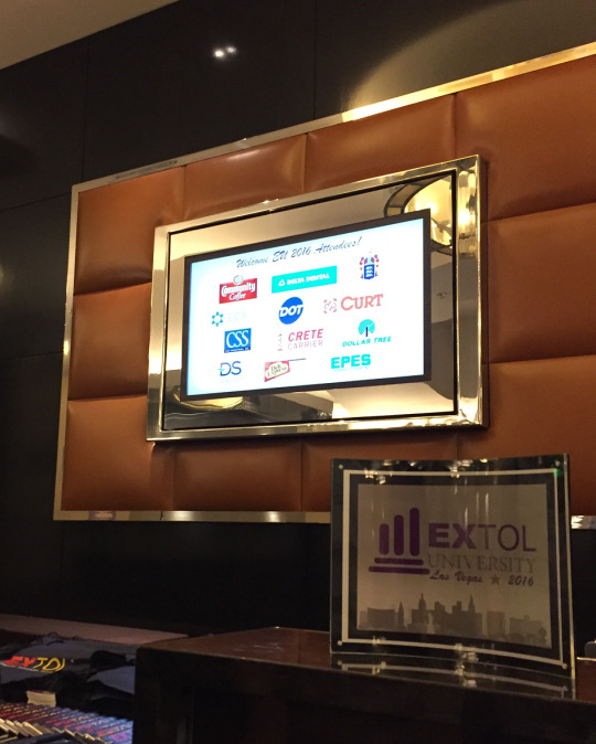 Cleo EXTOL University Check-in Counter at Cosmoplitan Hotel, Las Vegas