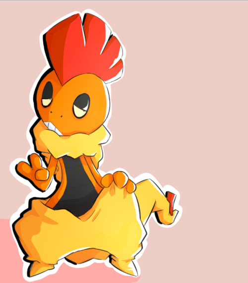 tygerr-artt:This is an old drawing of Scrafty I did but never...