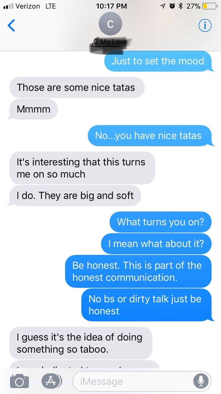 hotwife texts