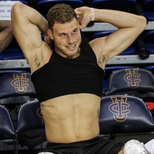 blake griffin shirt off