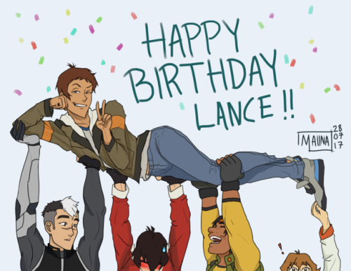 maiina:Happy Birthday Lance!! c: (This looks so dangerous)