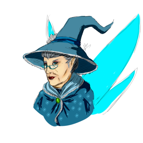 dev12343:
“here’s a shitty quick sketch of our favorite icy fairy grandmother
”