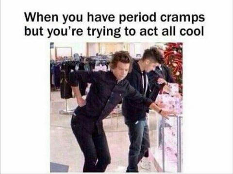 Image result for period pains memes