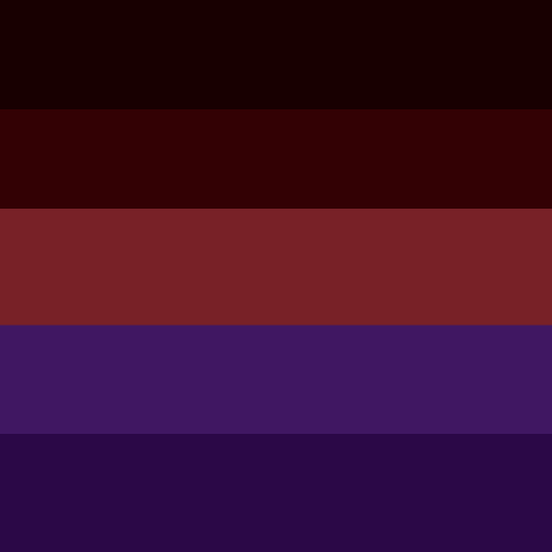 pinkuraraka:goth + prep wlw flags