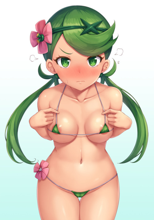 eeveespornstash:Pokemon Trainer  Mallow(one of my fav Pokemon...