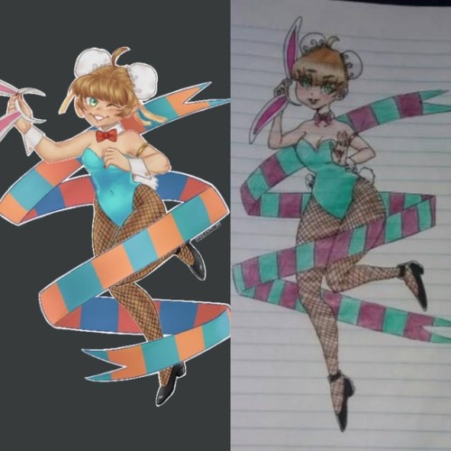 Redraw! 2018 - 2015 ~My bestie told me “YA GATTA REDO...